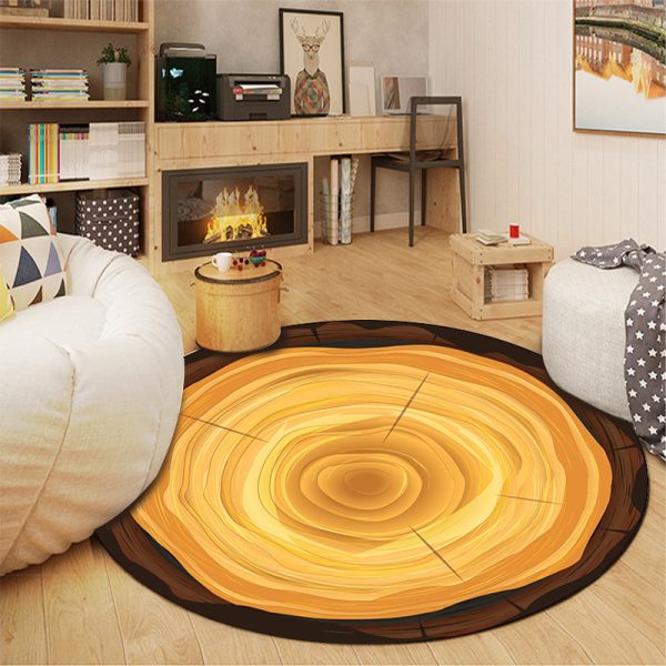 Nordic rhombus artistic living room rug