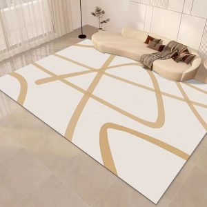 Simple healing warm water-proof PVC living room carpet