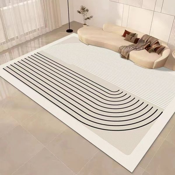 Simple healing warm water-proof PVC living room carpet
