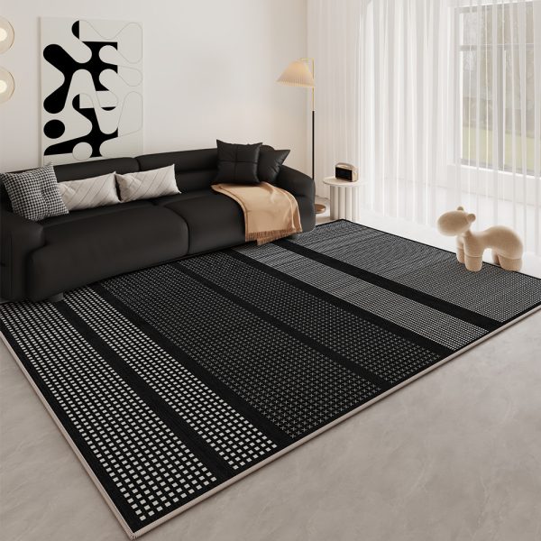 Modern high-end minimalist comfortable soft waxy living room carpet