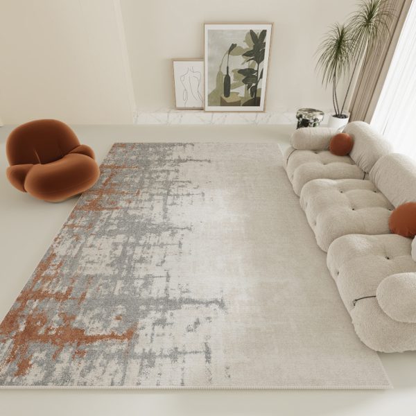 Nordic ins style high-level reflection ripple living room carpet