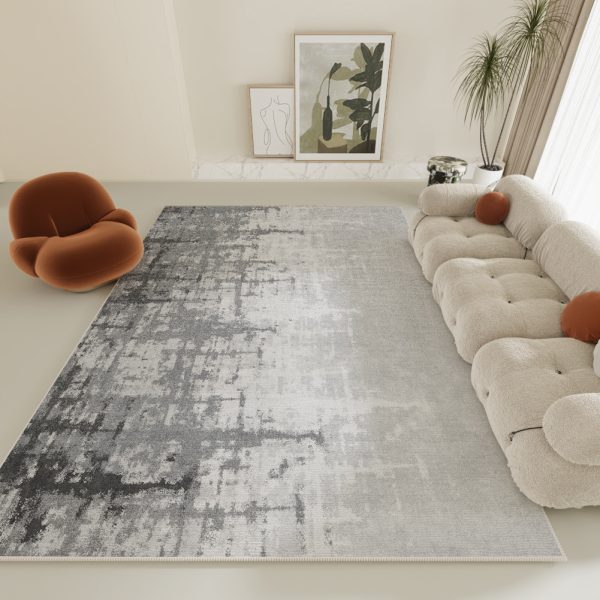 Nordic ins style high-level reflection ripple living room carpet
