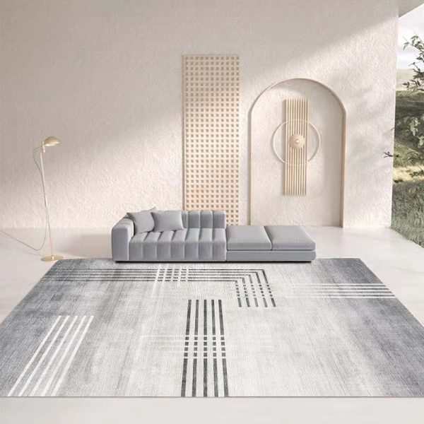 Nordic light luxury non-slip exquisite living room carpet
