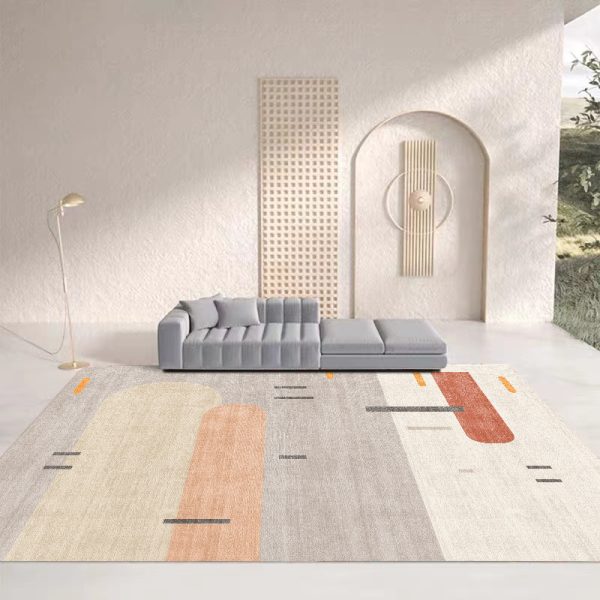 Nordic light luxury non-slip exquisite living room carpet