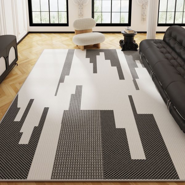 Modern Era Simple Loop Pile Living Room Rug