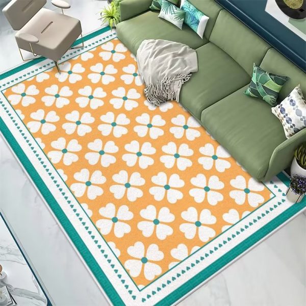 Nordic Simple and Comfortable High Resilience Pile Living Room Rug