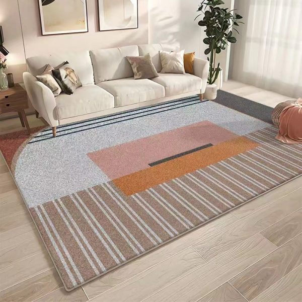 Fashion light luxury boutique non-slip absorbent living room carpet