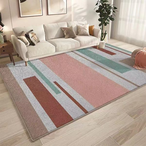Fashion light luxury boutique non-slip absorbent living room carpet
