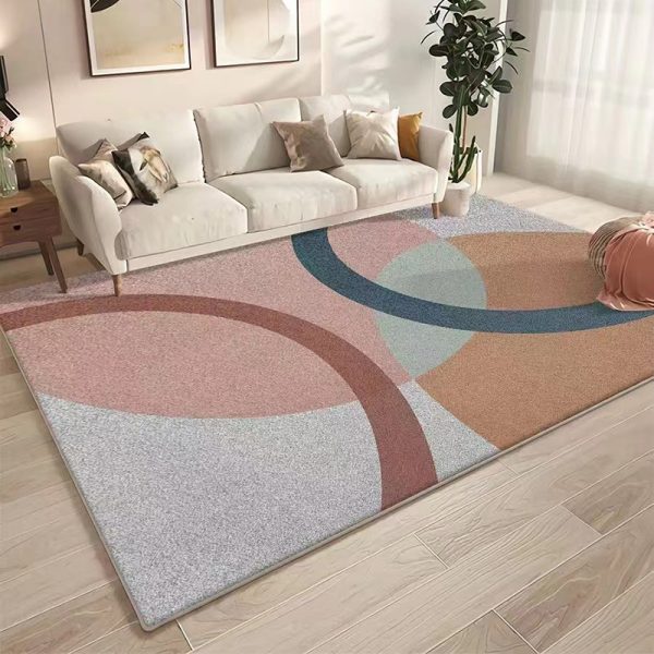 Fashion light luxury boutique non-slip absorbent living room carpet