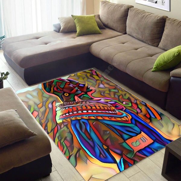 American fashion 3D digital personalized printing comfortable living room rug
