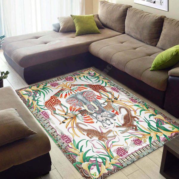 American fashion 3D digital personalized printing comfortable living room rug