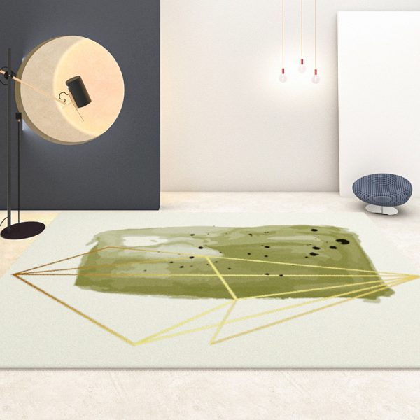 Simple wabi-sabi style gentle style comfortable and soft living room carpet