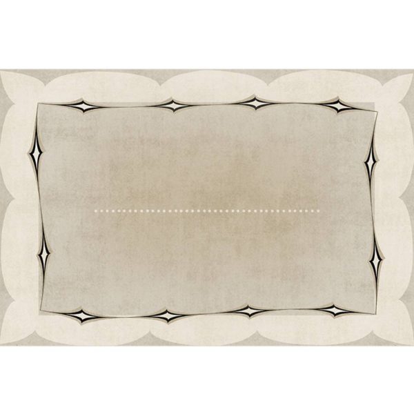 Modern abstract painting lines Wabi-sabi style imitation mink velvet living room rug