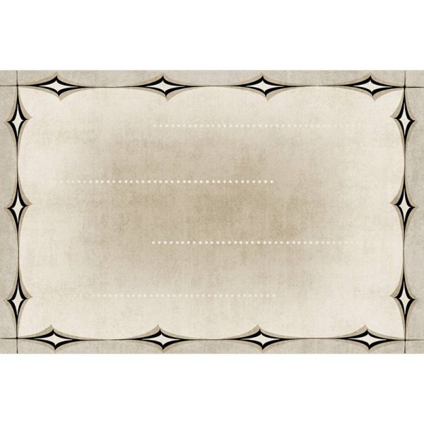Modern abstract painting lines Wabi-sabi style imitation mink velvet living room rug