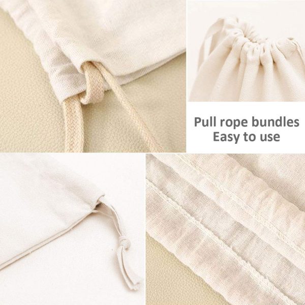 Canvas Duffle Storage Heavy Basket Laundry Bag