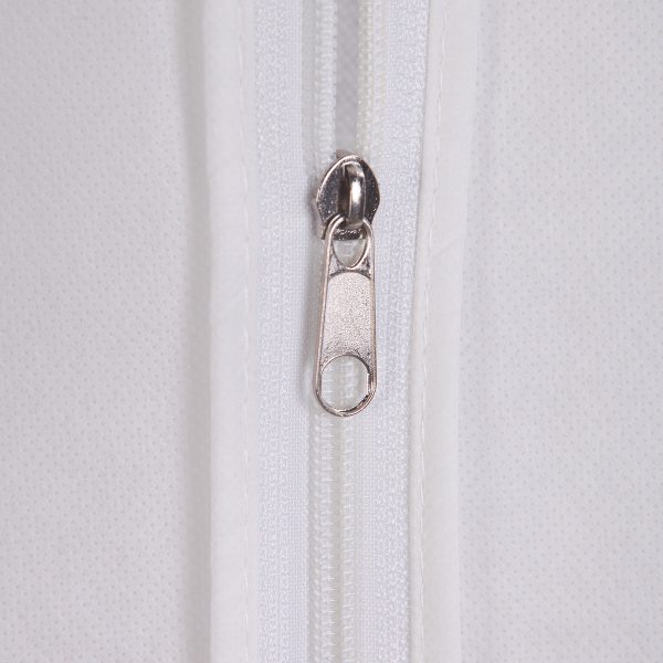 Anti-dust Clear Zipped Pocket Wedding Dress Gown Garment Storage Bag