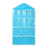 16 Clear Pockets Hanging Closet Storage Bag