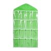 16 Clear Pockets Hanging Closet Storage Bag