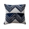 Embroidered Pillow Cover - Nordic Circle Texture