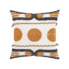 Bohemian Velvet Pillow - Nordic Vintage Style Tassel Trim
