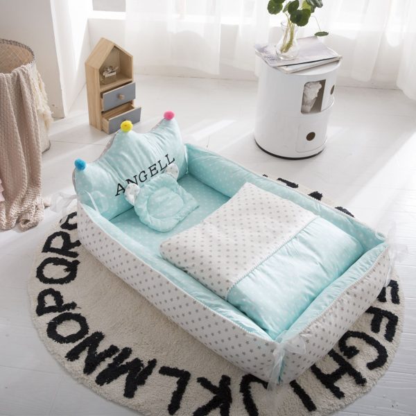 Noble style game nap dual-use foldable washable baby crawling mat