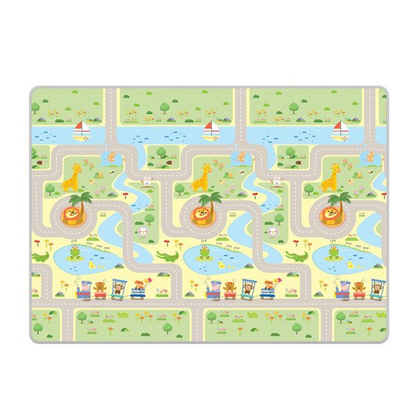 XPE material reel type foldable safe and comfortable baby crawling mat