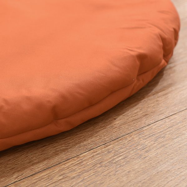 Brown creative apple-shaped baby crawling mat
