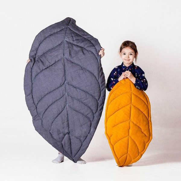 Ins New High Quality Baby Leaf Maple Leaf Baby Crawling Mat