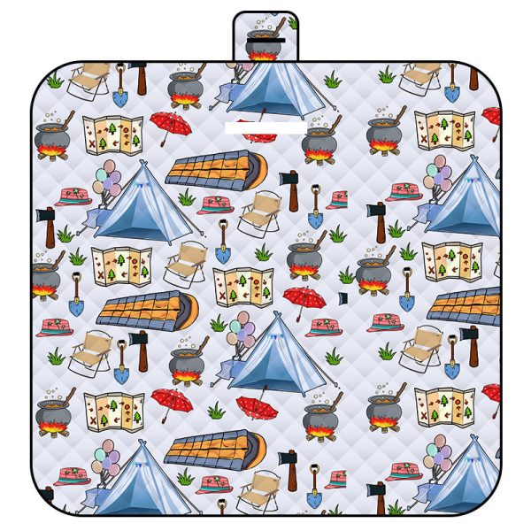 Oxford bottom waterproof and moisture-proof thickened game picnic mat