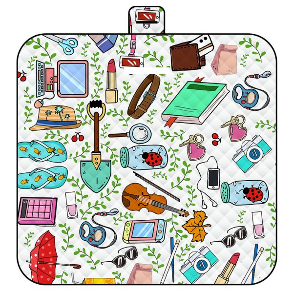Oxford bottom waterproof and moisture-proof thickened game picnic mat