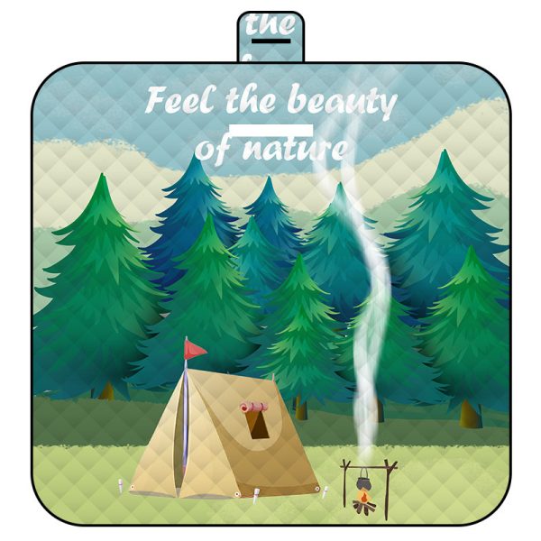 Oxford bottom waterproof and moisture-proof thickened game picnic mat