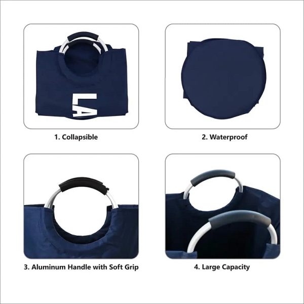 Large Collapsible Waterproof Laundry Basket