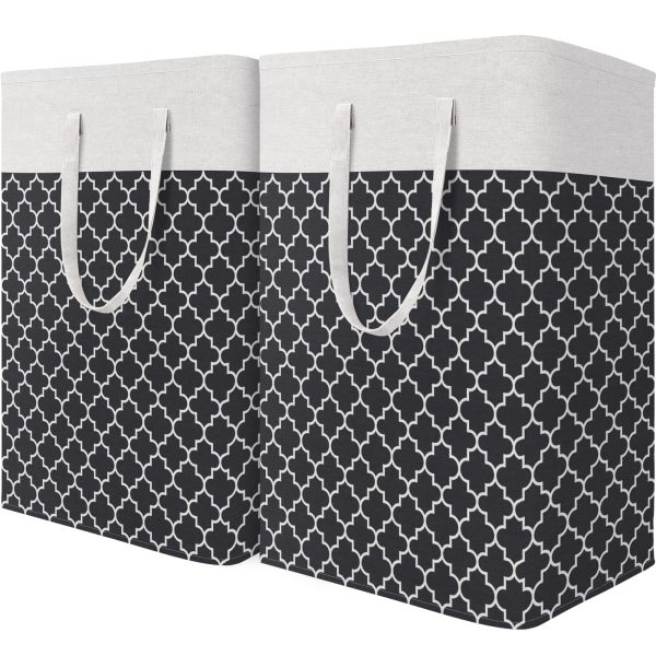 Collapsible Waterproof Long Handles Laundry Basket