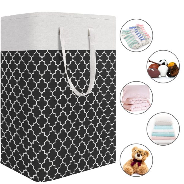 Collapsible Waterproof Long Handles Laundry Basket