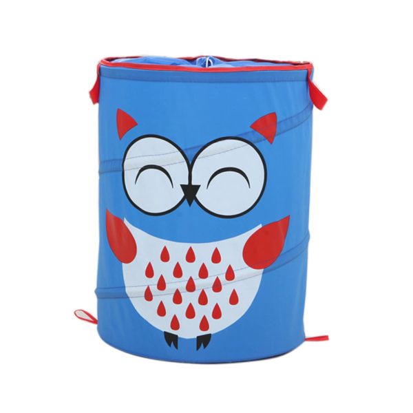 3Pcs Kids Collapsible Dirty Clothes Sundries Storage Laundry Baskets