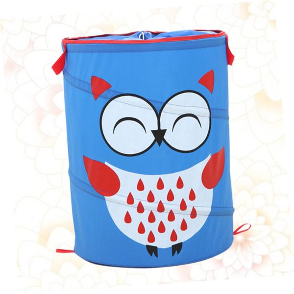 3Pcs Kids Collapsible Dirty Clothes Sundries Storage Laundry Baskets