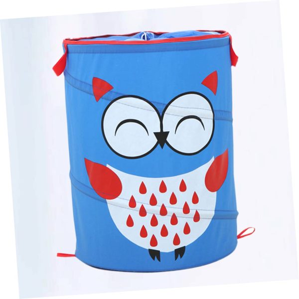 3Pcs Kids Collapsible Dirty Clothes Sundries Storage Laundry Baskets