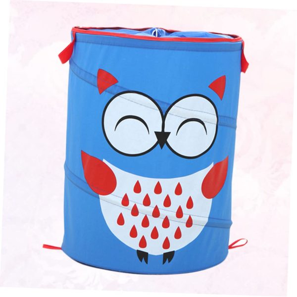 3Pcs Kids Collapsible Dirty Clothes Sundries Storage Laundry Baskets