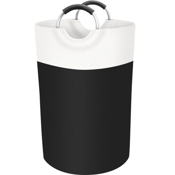 2 Pack Large Tall Collapsible WaterproofDirty Clothes Laundry Baskets