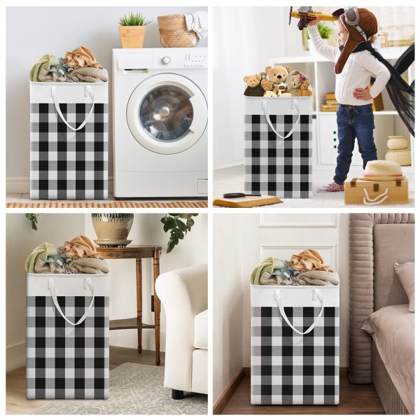 2 Pack Large Foldable Portable Clothes Laundry Basket