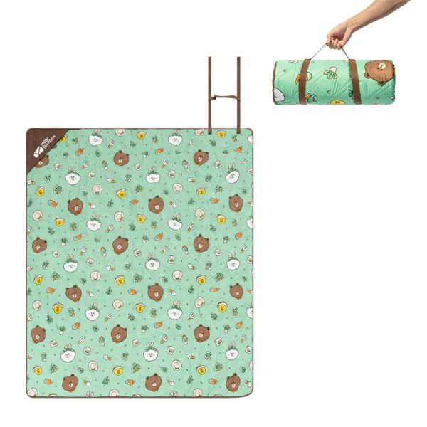 Brown Bear Outdoor Portable Picnic Mat