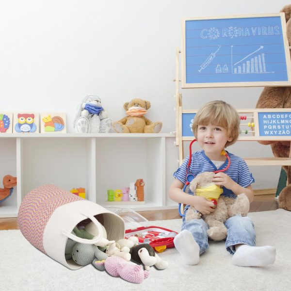 Clothes Woven Storage Laundry Basket
