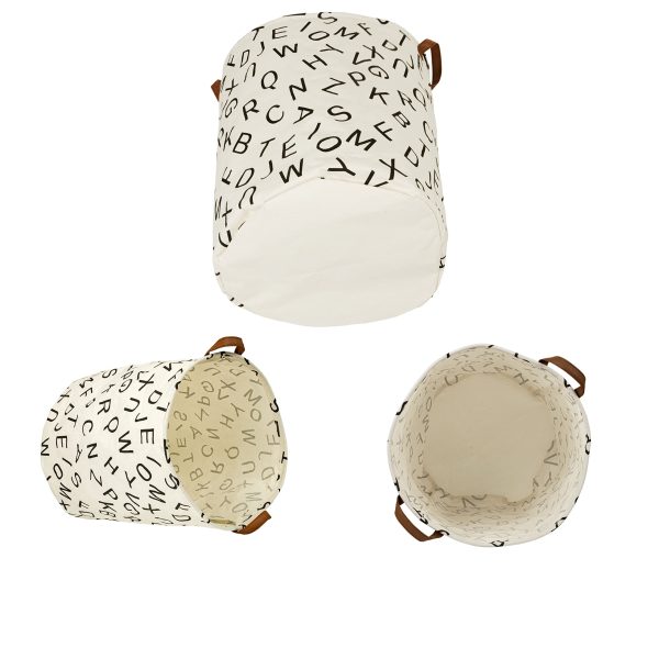 2 Pack Large Freestanding Thickened Waterproof Collapsible Laundry Basket
