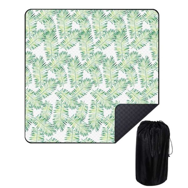 3-layer design thickened waterproof camping mat that does not stick to grass