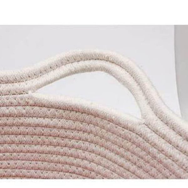 Cotton Rope Dirty Clothes Sundries Handle Laundry Hamper