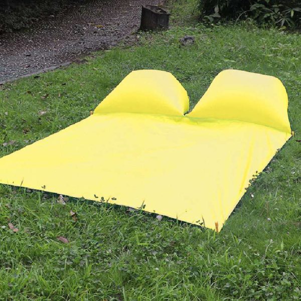 Single/double/four-person tear-proof portable inflatable picnic mat
