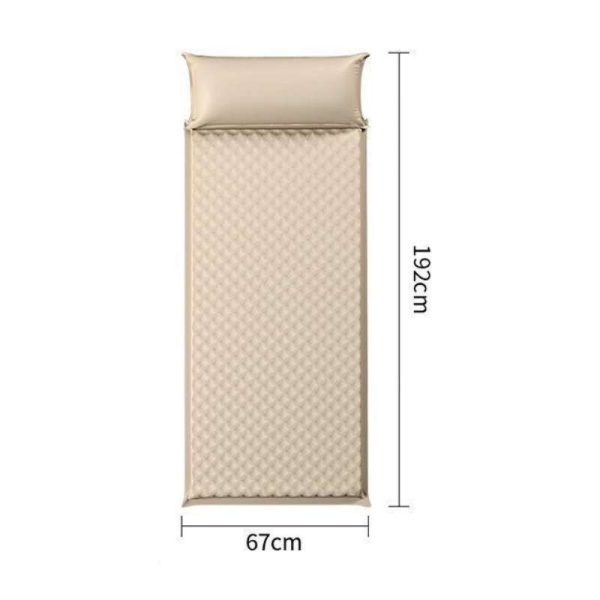 Thickened single/double/three-person automatic inflatable picnic mat for family outings