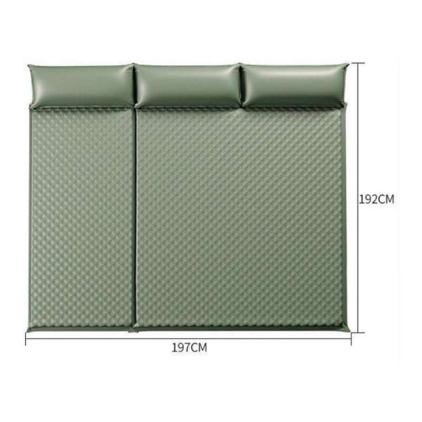 Thickened single/double/three-person automatic inflatable picnic mat for family outings