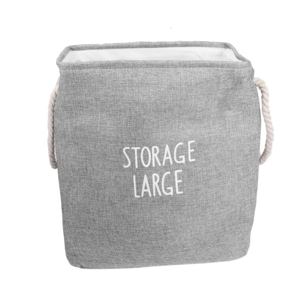 Large Collapsible Quadrate Laundry Basket