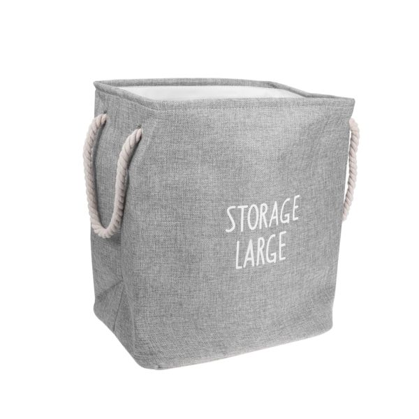 Large Collapsible Quadrate Laundry Basket